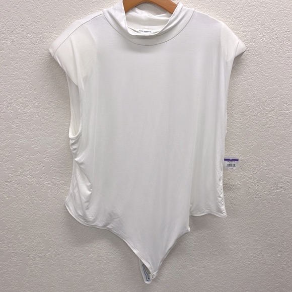 Good American Power Body Suit Mock Neck Sleeveless 7- 4XL Bodysuit - Picture 6 of 10